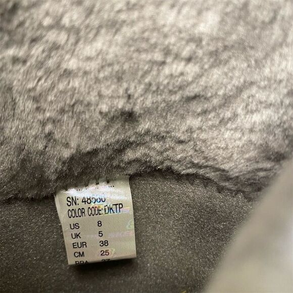 Skechers Women's Plus 3 Pulley Mid-Calf Boots Dark Taupe Size 8 - Picture 6 of 11